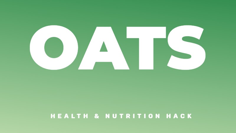 The benefits of oats