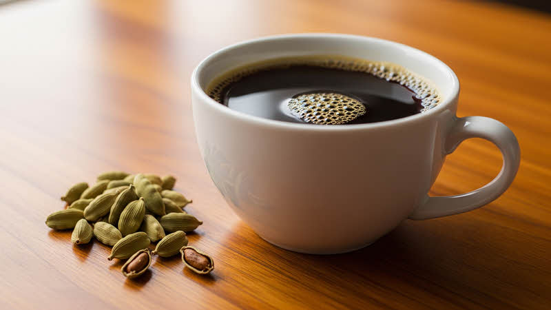 Coffee with cardamom