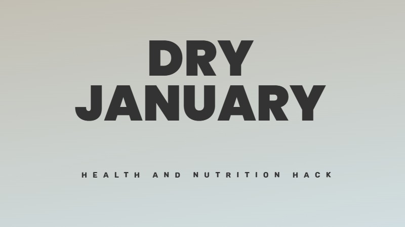 Why you should do a Dray January alcohol-free month