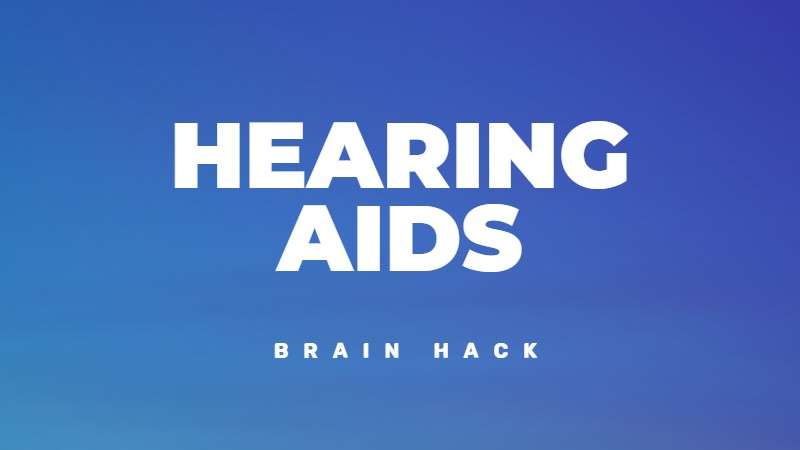 Hearing Aid stops cognitive decline