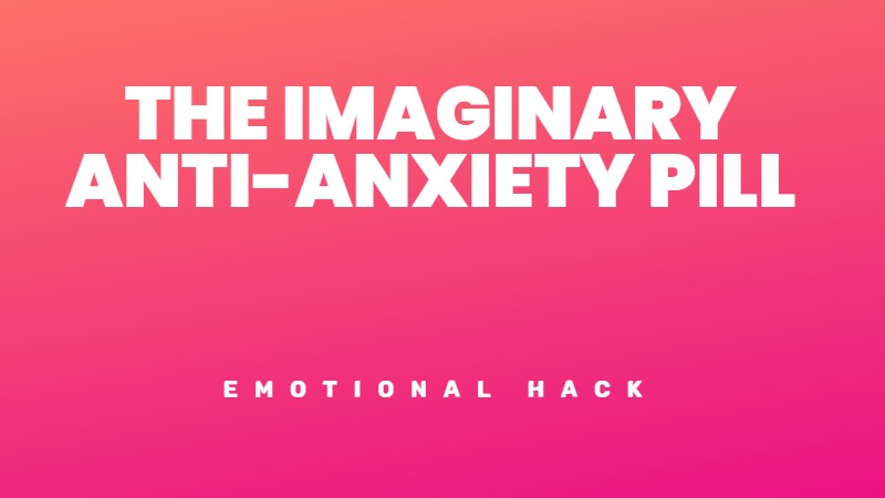 The visualizing technique for decreasing your performance anxiety