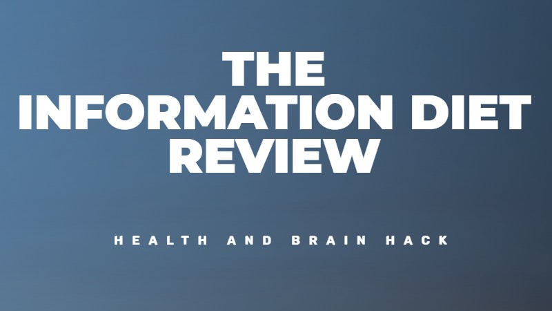 The Information Diet Audit to avoid Information overload