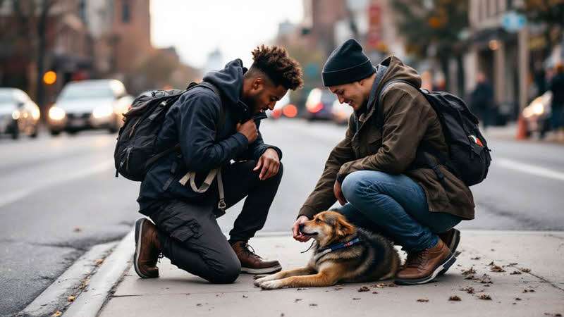 Kindness on the road: Kenny Moore II Mac Chica Father