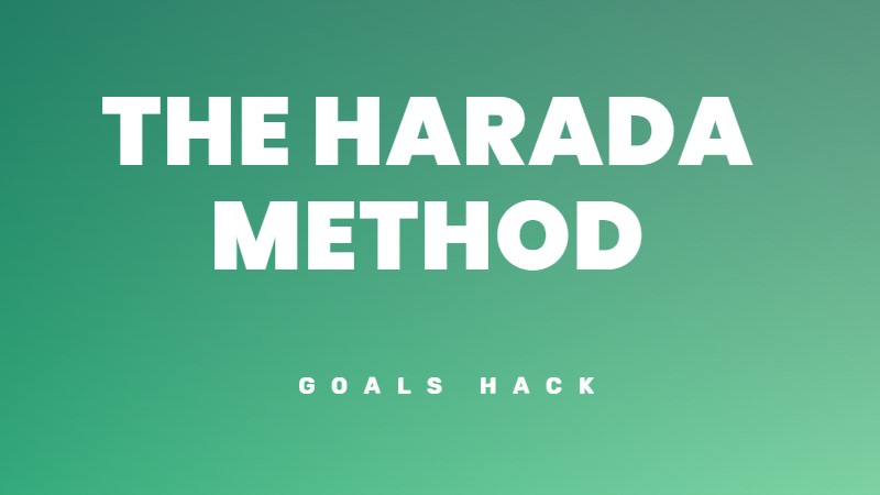 The Harada Method for setting your goals